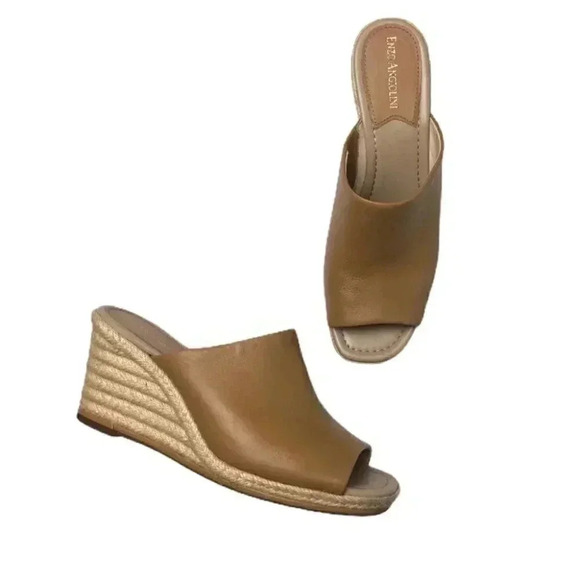 Enzo Angiolini Phylicia Wedge Sandals size 10 M - Picture 1 of 9